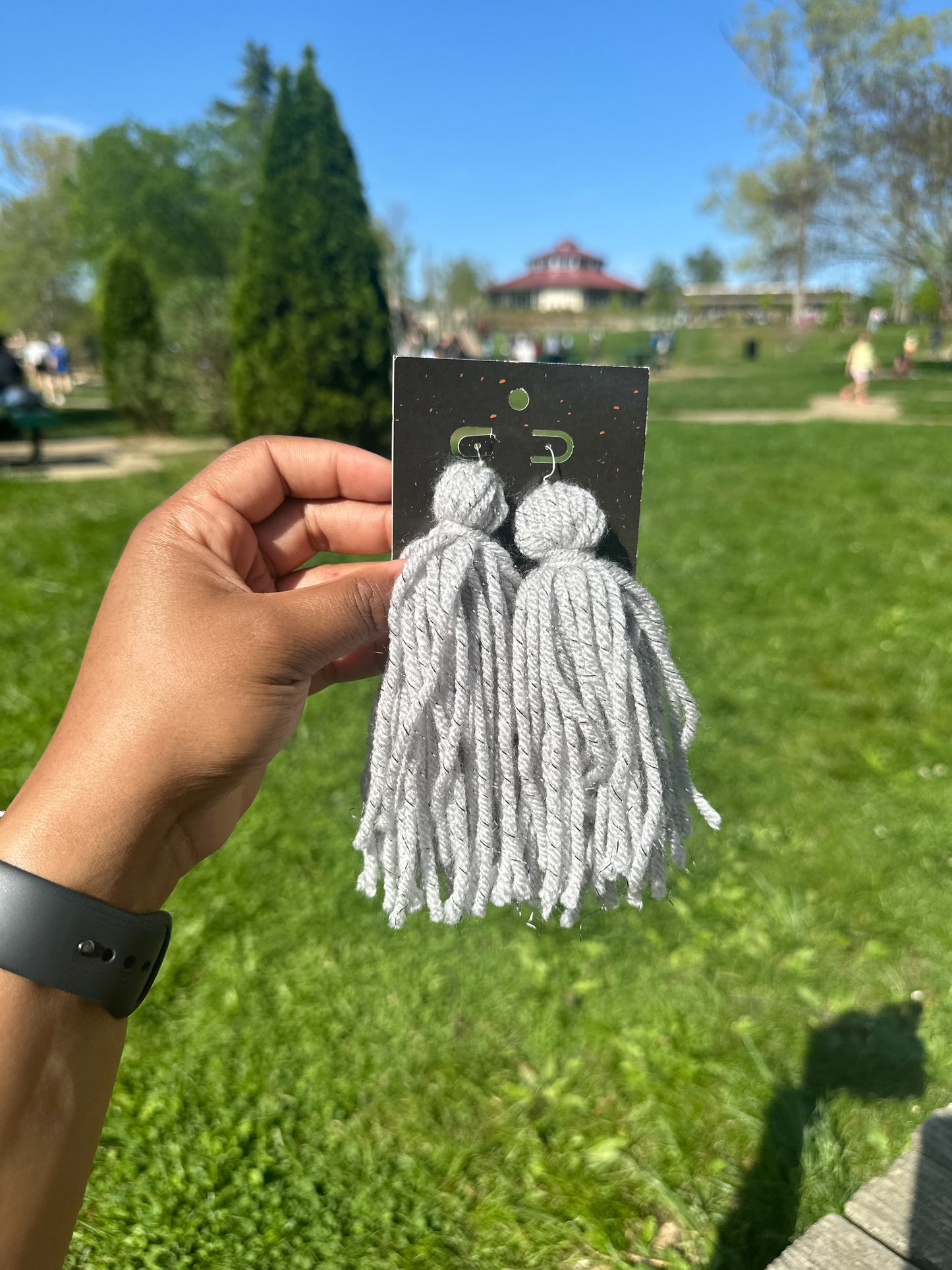 Tassels-silver