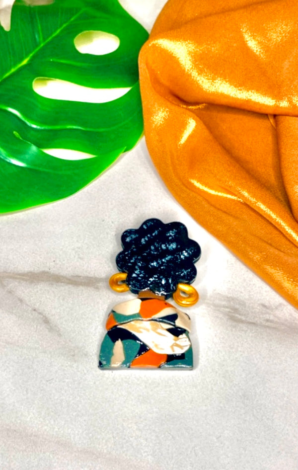 For the love of curls earrings