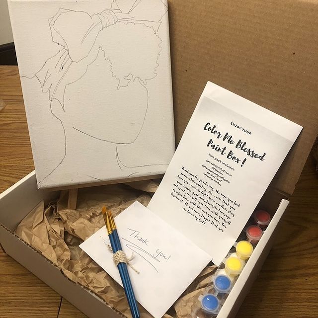 Color me blessed paint box