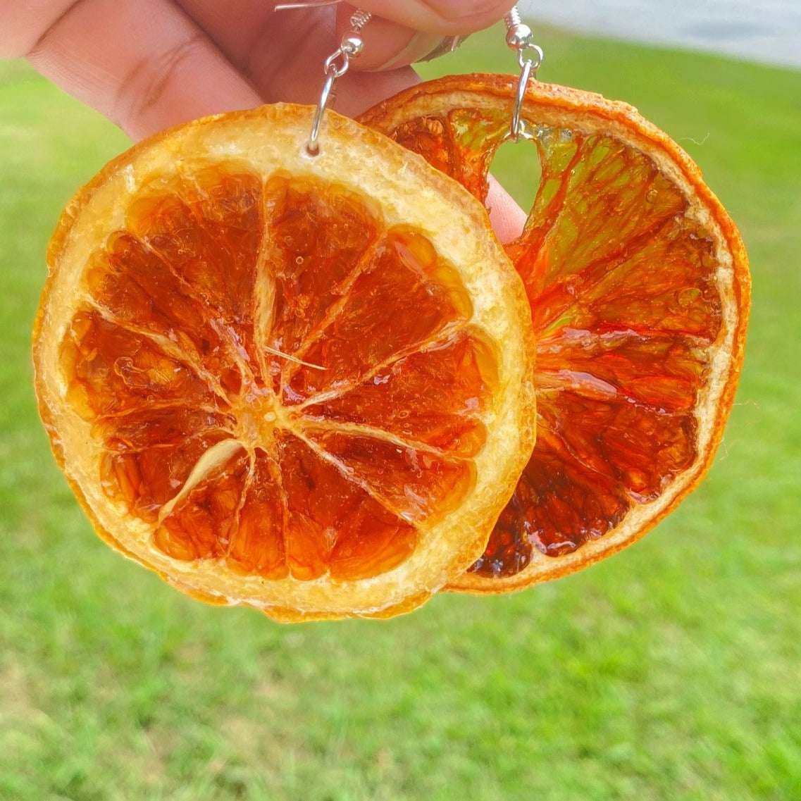 Grapefruit Earrings